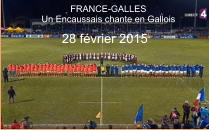 FRANCE-GALLES  Un Encaussais chante en Gallois  28 février 2015