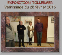 EXPOSITION TOLLERMER Vernissage du 28 février 2015